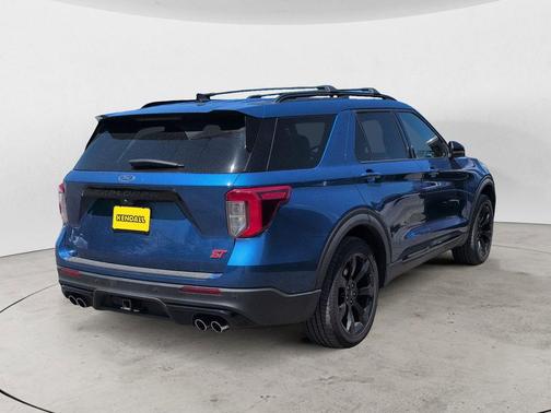Atlas Blue Metallic 2021 Ford Explorer ST