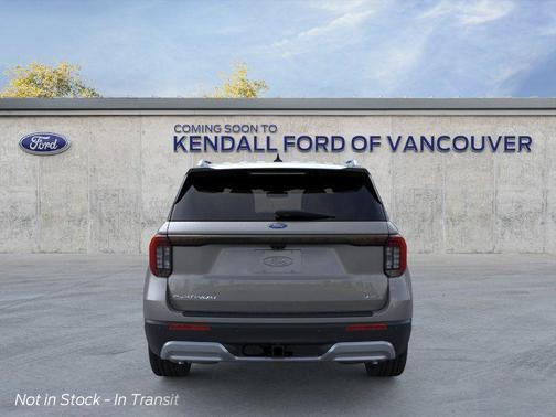 Carbonized Gray Metallic 2026 Ford Explorer Platinum