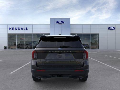Agate Black Metallic 2026 Ford Explorer Active