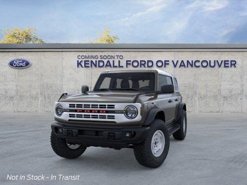Gray 2026 Ford Bronco Heritage Edition
