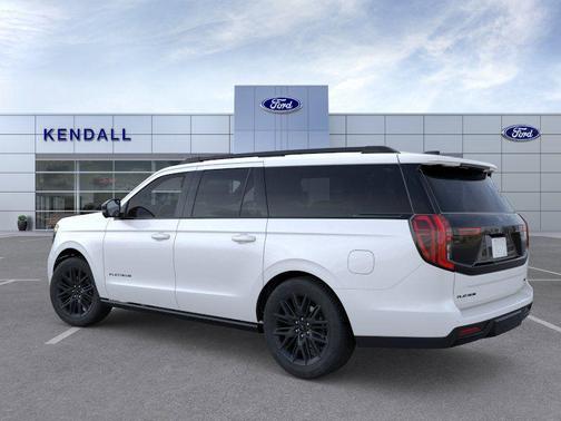 Star White Metallic Tri-Coat 2026 Ford Expedition Max Platinum