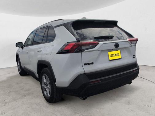 Super White 2021 Toyota RAV4 Hybrid XLE