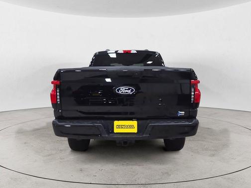 Agate Black Metallic 2025 Ford F-150 Lightning Flash