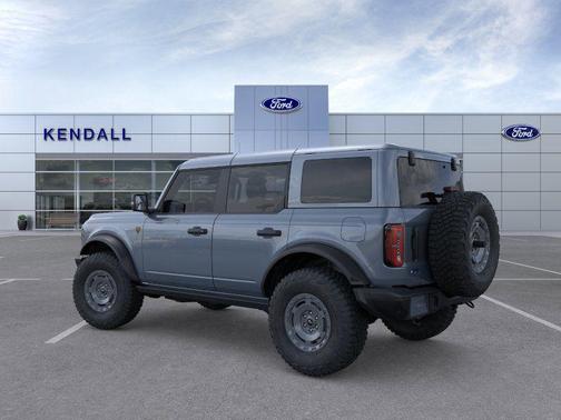 Azure Gray Metallic Tri-Coat 2025 Ford Bronco Badlands