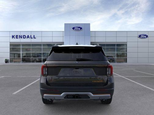 Agate Black Metallic 2026 Ford Explorer Tremor