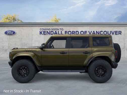 Shelter Green Metallic 2026 Ford Bronco Raptor