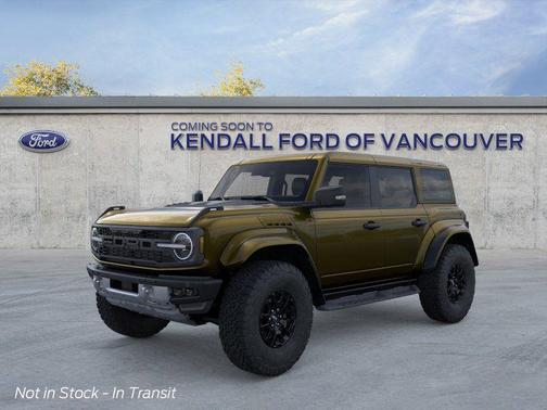 Shelter Green Metallic 2026 Ford Bronco Raptor
