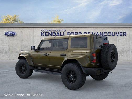 Shelter Green Metallic 2026 Ford Bronco Raptor