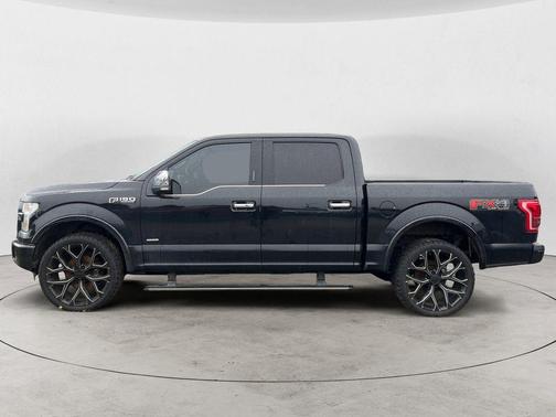 Shadow Black 2016 Ford F-150 Platinum