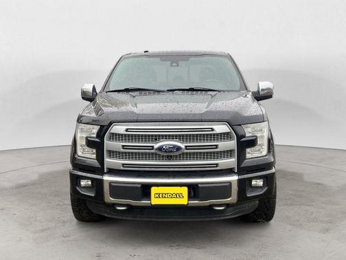 Shadow Black 2016 Ford F-150 Platinum