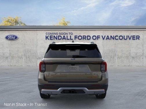 Gray 2026 Ford Explorer Tremor