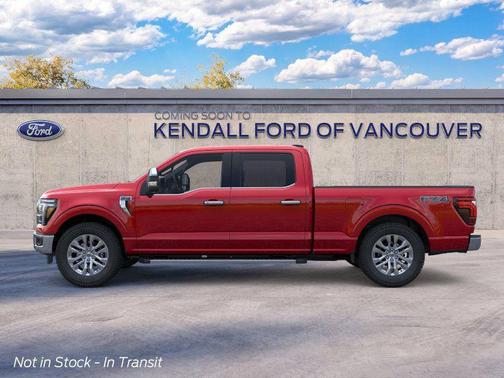 Ruby Red 2026 Ford F-150 Lariat
