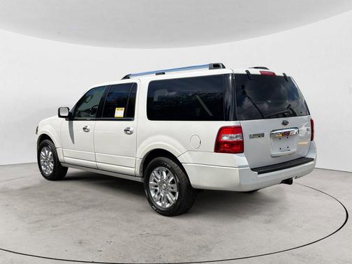 White Platinum Metallic Tri-Coat 2012 Ford Expedition EL Limited