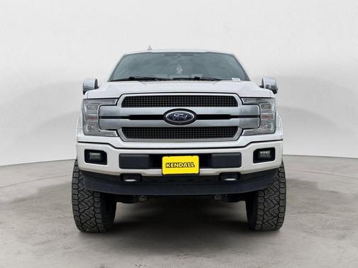 White Platinum 2019 Ford F-150 Platinum