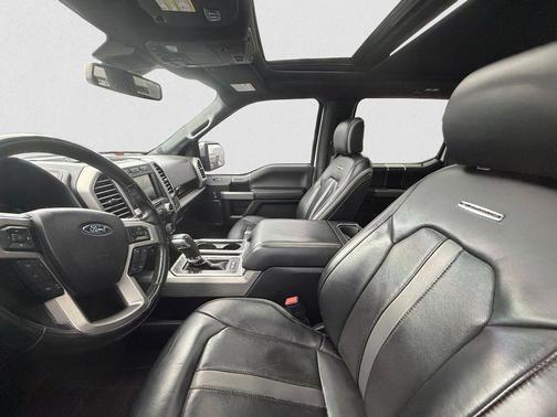 White Platinum 2019 Ford F-150 Platinum