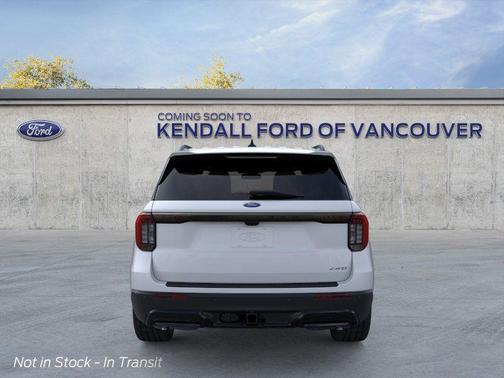 White 2026 Ford Explorer ST-Line