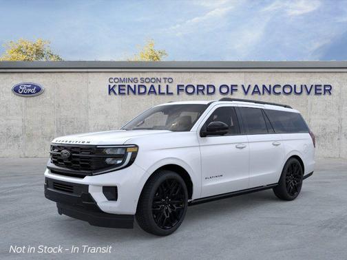 White 2026 Ford Expedition Max Platinum