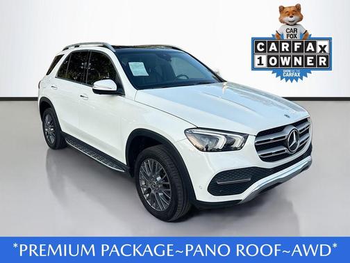 White 2021 Mercedes-Benz GLE 450 4MATIC SUV