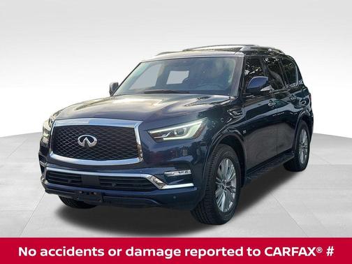 Hermosa Blue 2019 INFINITI QX80 Luxe
