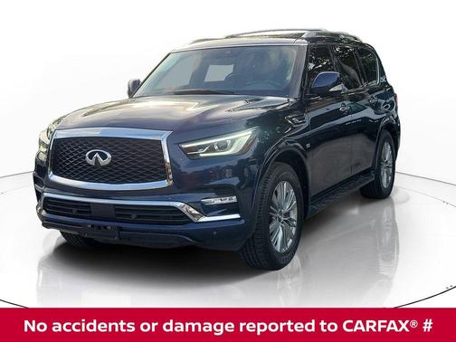 Hermosa Blue 2019 INFINITI QX80 Luxe