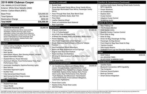 2019 MINI Clubman Cooper ALL4