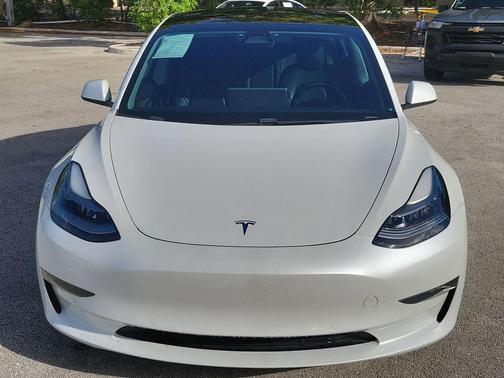 White 2021 Tesla Model 3 Long Range