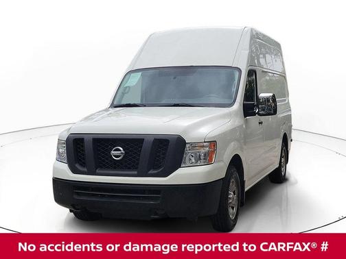 Glacier White 2021 Nissan NV Cargo NV2500 HD SV V6/SV V8