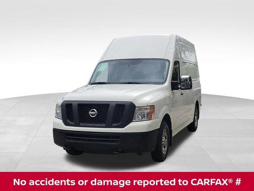 Glacier White 2021 Nissan NV Cargo NV2500 HD SV V6/SV V8