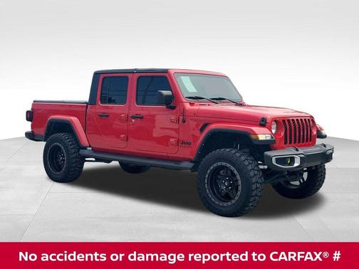 Firecracker Red Clearcoat 2021 Jeep Gladiator Sport