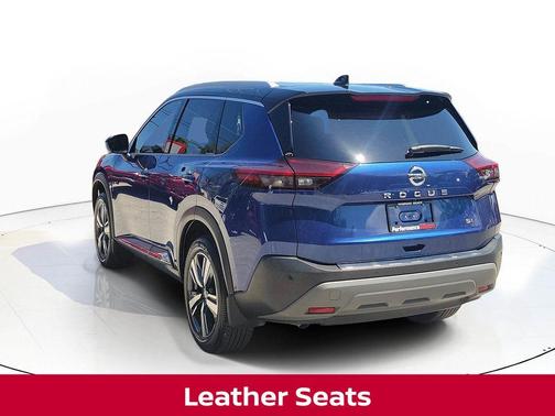 Caspian Blue Metallic / Super Black 2021 Nissan Rogue SL