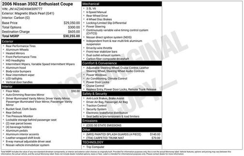 2006 Nissan 350Z Enthusiast