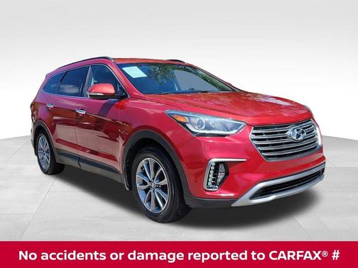 Regal Red Pearl 2017 Hyundai SANTA FE SE