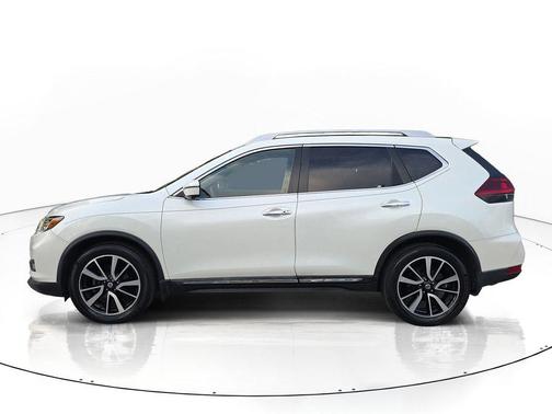 White 2019 Nissan Rogue SL