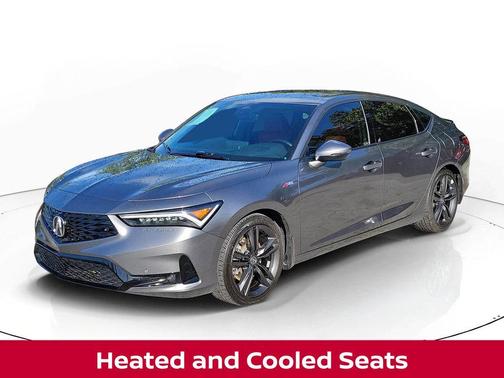 Gray 2025 Acura Integra A-Spec Technology