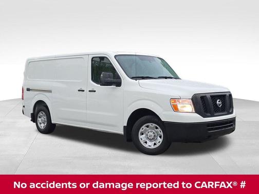 Glacier White 2021 Nissan NV Cargo NV2500 HD SV V6/SV V8
