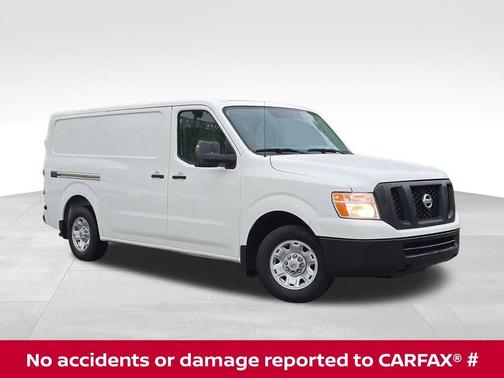 Glacier White 2021 Nissan NV Cargo NV2500 HD SV V6/SV V8