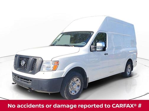 Glacier White 2021 Nissan NV Cargo NV2500 HD SV V6/SV V8