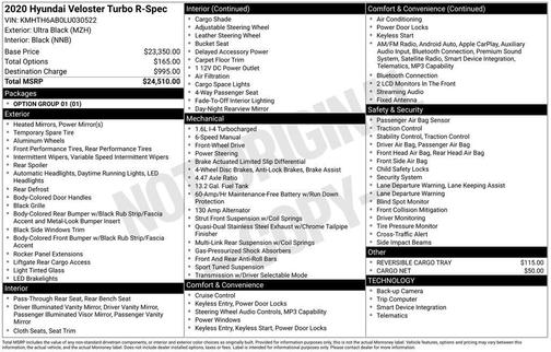 2020 Hyundai Veloster Turbo R-Spec