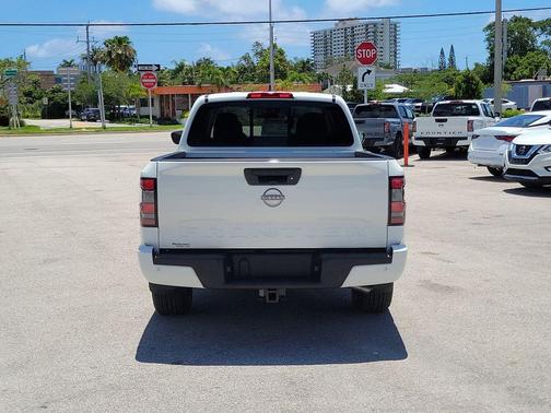 Glacier White 2026 Nissan Frontier SV