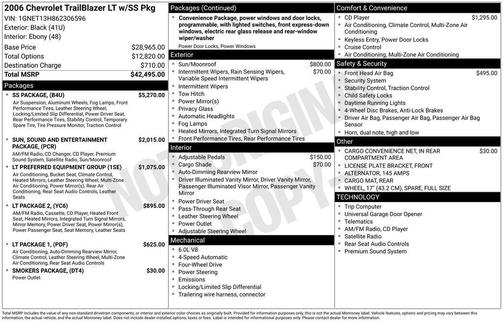 2006 Chevrolet Trailblazer SS