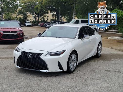 White Pearl 2022 Lexus IS 300 Base