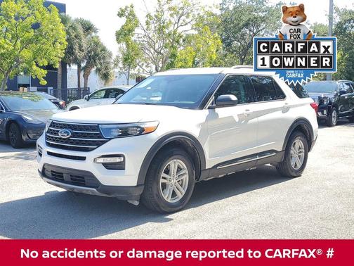 Oxford White 2024 Ford Explorer XLT