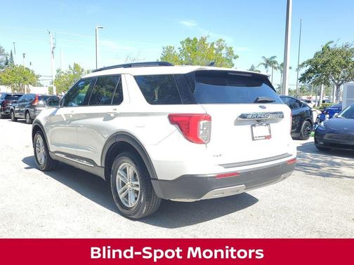 Oxford White 2024 Ford Explorer XLT