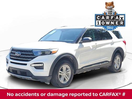 Oxford White 2024 Ford Explorer XLT