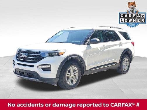 Oxford White 2024 Ford Explorer XLT