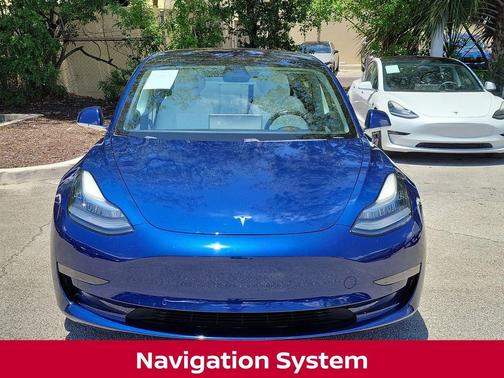 Blue 2018 Tesla Model 3 Performance