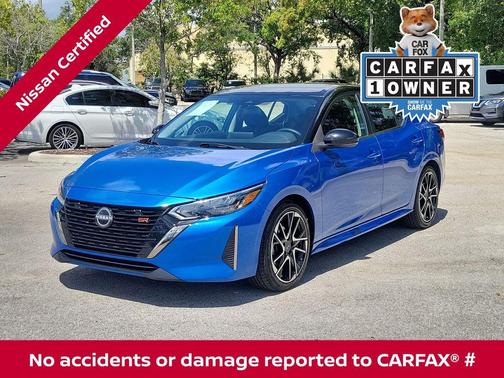 2t Blu Blk Roof 2024 Nissan Sentra SR