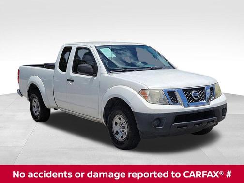 Glacier White 2016 Nissan Frontier S