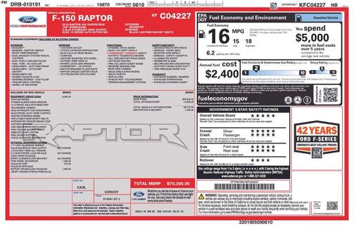 2019 Ford F-150 Raptor
