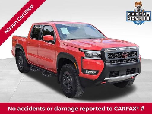 Orange 2025 Nissan Frontier PRO-X
